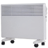 Convector Digital LED Glass Panel Heater White 750W-1500W, Energy-Efficient Electric Heater, Programmable Wall-Mounted Heater, Modern Home Heating Solution