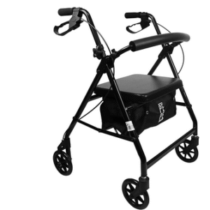 Rollators 4 Wheel with Seat Folding, Lightweight Rollator