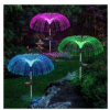 Garden Solar Fireworks Lights, Color-Changing Waterproof LED Outdoor Decoration for Pathway, Patio, and Lawn