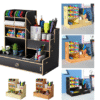 Office School Stationery Storage Stand Case