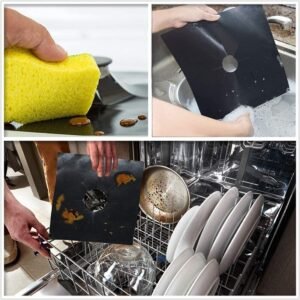 Gas Stove Protector Mat Heat Resistant Burner Covers for Easy Cleaning and Protection