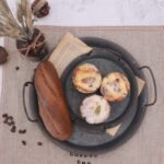 Industrial Style Metal Iron Tray for Home Decor, Serving, and Stylish Organization