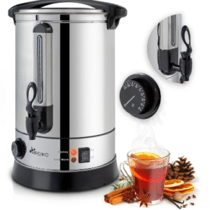 Mulled Wine Cooker Stainless Steel Mulled Wine Kettle, Mulled Wine Machine, Hot Drinks, Automatic Hot Water Dispenser