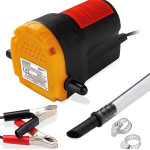 Electric Oil Extractor Pump 12V â€“ Portable Oil Siphon Pump for Cars, Boats, and Machinery Maintenance
