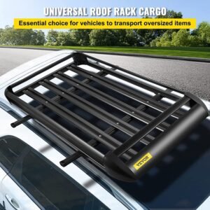 Black Aluminium Roof Rack Basket â€“ Durable and Lightweight Cargo Carrier for Vehicles