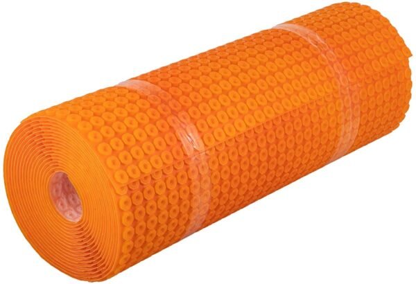 Polyethylene Decoupling Mat 100x1300 cm â€“ 5.5mm Thick Tile Underlayment with 13 mÂ² Coverage, Waterproof Sealing Sheet for Crack Prevention and Sound Insulation