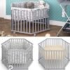 Kids hexagonal playpen