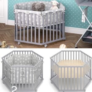 Kids hexagonal playpen