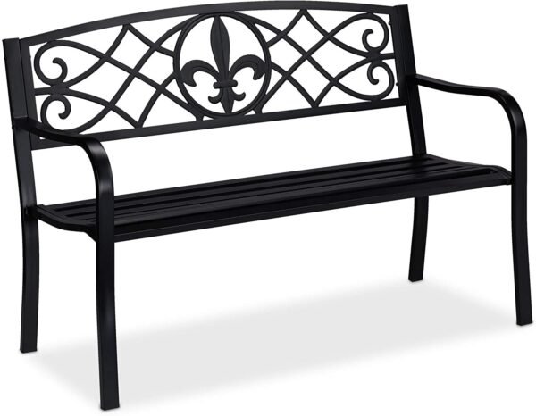 Garden Bench Outdoor Seating for Patio, Garden, and Yard â€“ Durable and Comfortable Bench for Relaxing and Decor