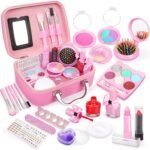 Children's Washable Make-up Set for Girls, Safe Toy Make-up Kit
