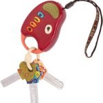 Colourful Toy Keys for Children and Babies, Safe and Interactive Key Toy for Sensory Development, Early Learning Toy for Toddlers