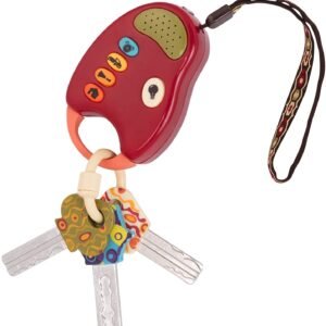 Colourful Toy Keys for Children and Babies, Safe and Interactive Key Toy for Sensory Development, Early Learning Toy for Toddlers