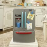 First Fridge - Interactive Realistic Refrigerator for Kids, Play Kitchen Toy with Lights and Sounds
