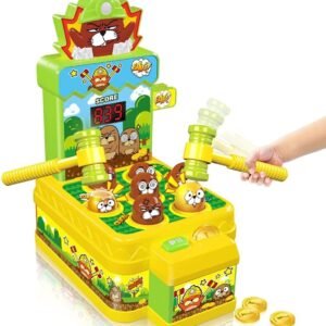 Whack Game Toy with Mole,Mini Electronic Arcade Game