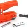 Cordless 4V Staple Nail Gun, Powerful and Lightweight Stapler for Home, Office, and DIY Projects