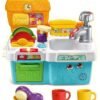 Play Kitchen Accessories for Pretend Play with Shape Sorting