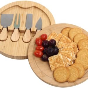 Cheese Plate for Entertaining - Ideal for Serving Cheese, Fruits, and Appetizers
