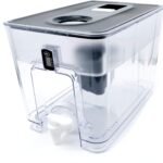 Countertop Water Filter Dispenser for Clean Drinking Water, Compact Water Filtration System