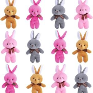 Easter Eggs Filled with Plush Bunny, colorful and fun-filled Easter egg toys featuring a soft, cuddly bunny inside, perfect for Easter egg hunts and holiday celebrations. Ideal for children