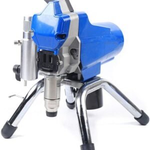 Airless Paint Sprayer Machine 2200W High Pressure for Professional Painting Coating Walls Fences Furniture Cars Industrial and Commercial Use Heavy Duty Electric Spray Gun Painter Tool