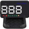 GPS Head-up Display with Large Font Speedometer for Easy and Clear Viewing While Driving