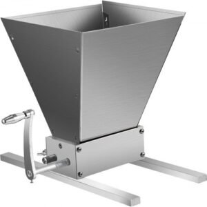 Grain Mill Home Brew Barley Grinder for Brewing, Malt Crushing, and Home Brewing Equipment