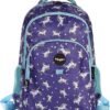 Girls Boys Multi-Compartment School Backpack, Durable and Spacious Kids Backpack for School and Travel