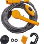 Portable Outdoor Camping Shower Kit with Water Pump