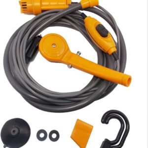 Portable Outdoor Camping Shower Kit with Water Pump