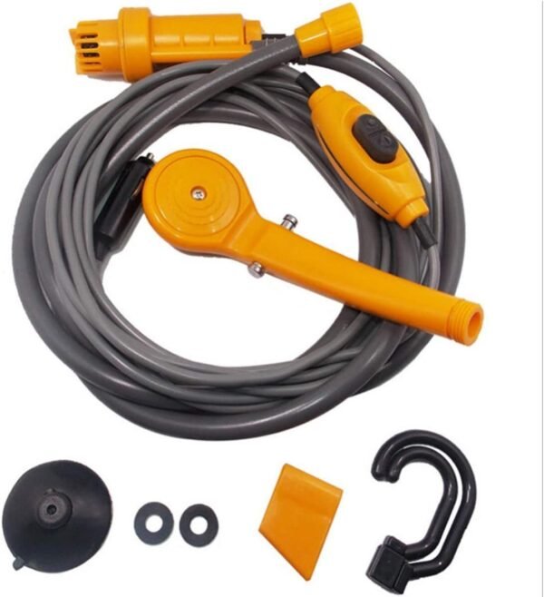 Portable Outdoor Camping Shower Kit with Water Pump