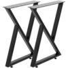 Dining Table Legs Made of Metal â€“ Durable and Stylish Metal Base for Modern and Contemporary Tables