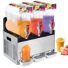 Low Noise Industrial Three Bowl 3 Tank Slush Machine