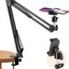 Overhead Tripod Mount Table Suspension Scissor Arm Stand