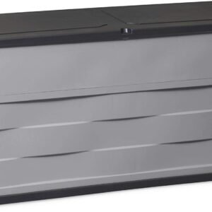 Ambition Line 320L Multifunctional Garden Storage Box â€“ Weatherproof Outdoor Storage for Tools, Cushions & Equipment
