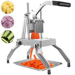 Multipurpose Quick Onion Slicer Stainless Steel Blade with Tray 3/16"
