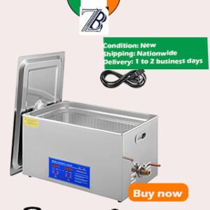 Digital Ultrasonic Jewellery Cleaner Bath Tank 10L â€“ Professional Cleaning for Jewellery, Watches, Glasses, and Small Parts