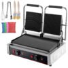Double-Sided Electric Griddle Contact Grill â€“ Panini Press and BBQ Maker for Indoor Grilling by Pannini