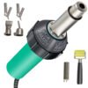6-Piece 1600W Hot Air Welding Tool Kit for Roofing - 220V PVC Welding Guns for Efficient Outdoor and Industrial Use