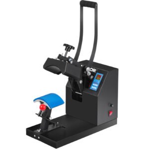 Aluminum Transfer Sublimation Hat Press â€“ 3.5 x 5.5-Inch Cap Heat Press Machine for Custom Printing