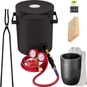 Propane Melting Furnace Metal Forge & 2KG Graphite Crucible Casting Tool