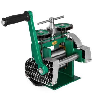 85mm Manual Pattern Tableting Jewelry Making Rolling Mill Machine, Durable Metal Rolling Mill for Jewelry Design, Manual Rolling Mill for Coin and Ring Making