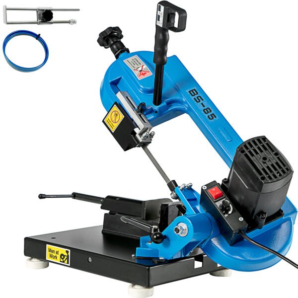 Metal Bandsaw Metal Band Saw 1000W for Cutting Wood, Metal, Glass, Fiber & Plastic