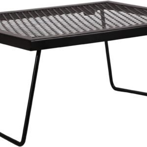 Portable Heavy Duty Steel Campfire Grill Grate Folding