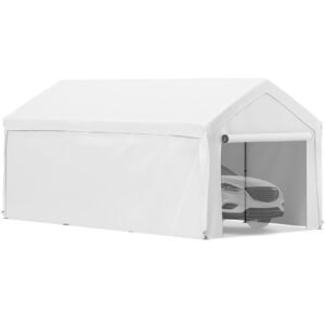 Heavy-Duty Garage Shelter, 10 x 20 ft, Weather-Resistant Outdoor Storage for Vehicles, Equipment, and Tools