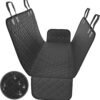 Pet car seat cover that is 4 in 1 and has a mesh window