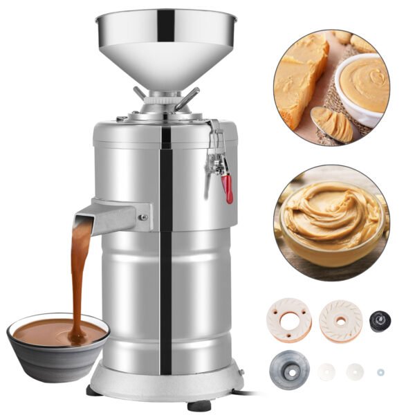 Commercial 1100W Peanut Butter Maker â€“ Powerful Electric Peanut Butter Grinder