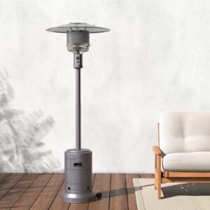 Commercial & Residential 46,000 BTU Outdoor Mushroom Patio Heater with Wheels, Propane