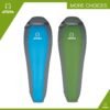 Compact 1000 Ultra-Light Mummy Sleeping Bag â€“ 2-3 Seasons, 1.1 kg (200 x 80 x 50 cm), Perfect for Camping, Hiking, Festivals, Backpacking & Home