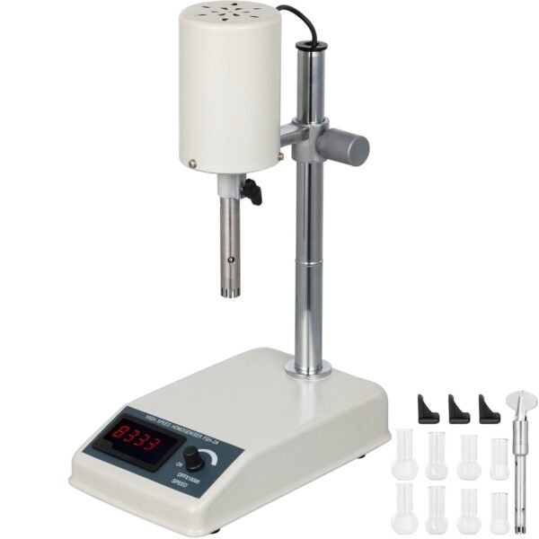 1000ml Digital Display High-Speed Mechanical Homogenizer Disperser â€“ Efficient Mixing and Blending for Laboratory and Industrial Use