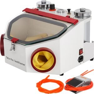 Dental Sandblaster Machine with 2 Pens and 2 Tanks â€“ Professional Sandblaster for Dental Lab